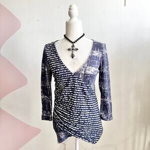 Animal Print Y2K Grunge Top Edgy Retro 2000s Vintage Inspired Indie Sleaze Small